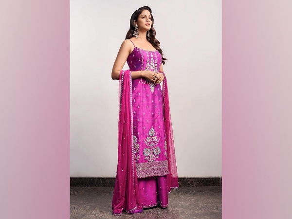 Lavanya Tripathi In Hot Pink Kurta Set