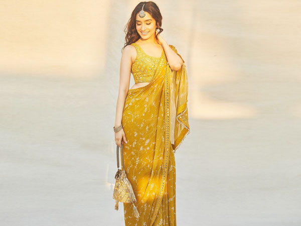 Shraddha Kapoor In A Yellow Saree