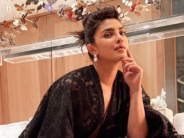 Priyanka Chopra In A Bold Black Dress Priyanka Chopra In A Bold Black Dress