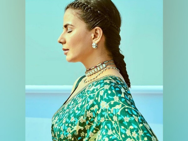 Kirti Kulhari’s Braided Hairstyle