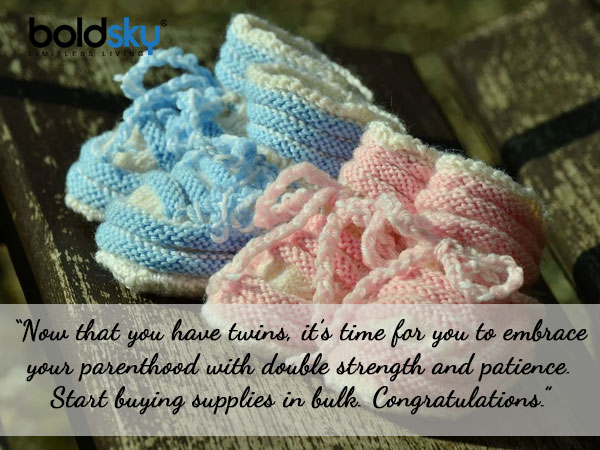 Wishes To Share On The Birth Of Twins