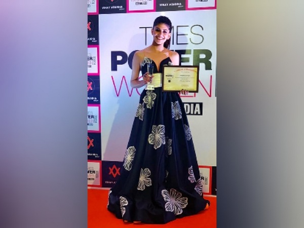 Sanjana Sanghi In A Black Gown For Award Event