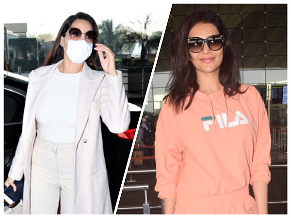 Karishma Tanna And Nora Fatehi’s Airport Look Karishma Tanna And Nora Fatehi’s Airport Look