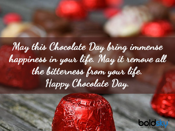 Messages To Share On Chocolate Day 2021
