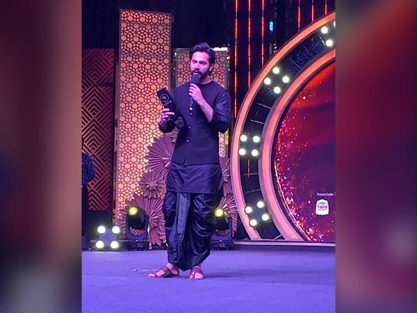 Varun Dhawan In A Black Kurta Set