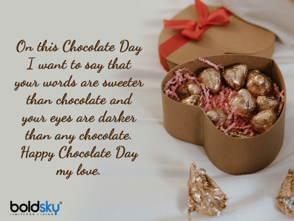 Messages To Share On Chocolate Day 2021
