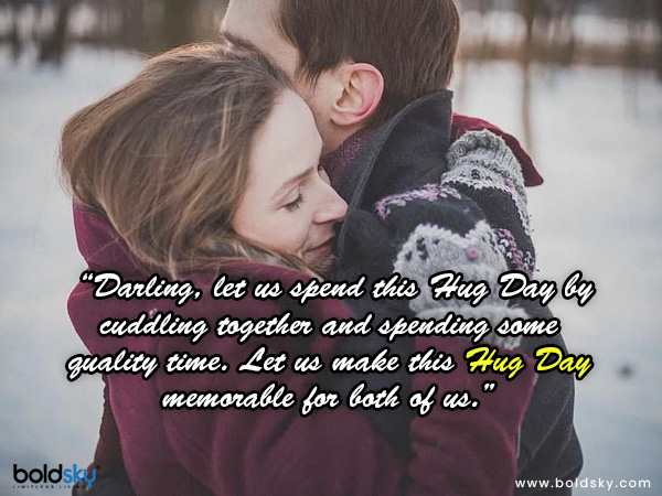 Quotes, Messages & Wishes For Hug Day