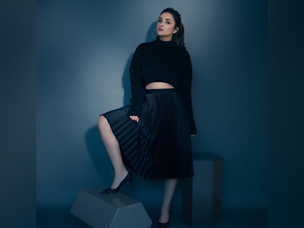 Parineeti Chopra In Black Co-ords For The Girl On The Train Promotions