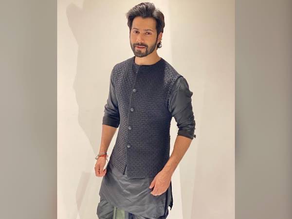 Varun Dhawan In A Black Kurta Set