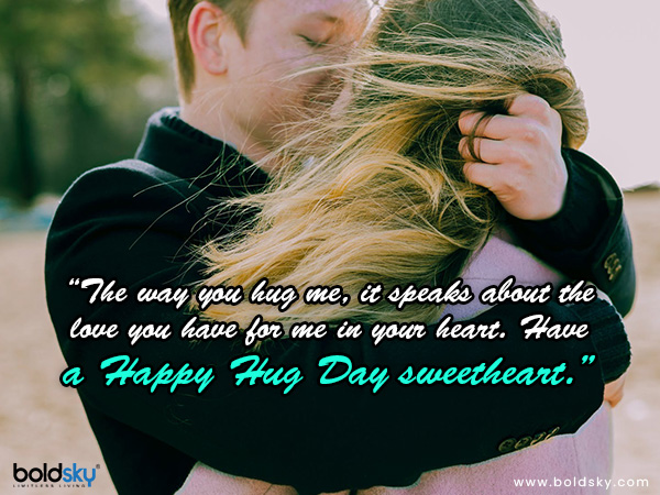 Quotes, Messages & Wishes For Hug Day