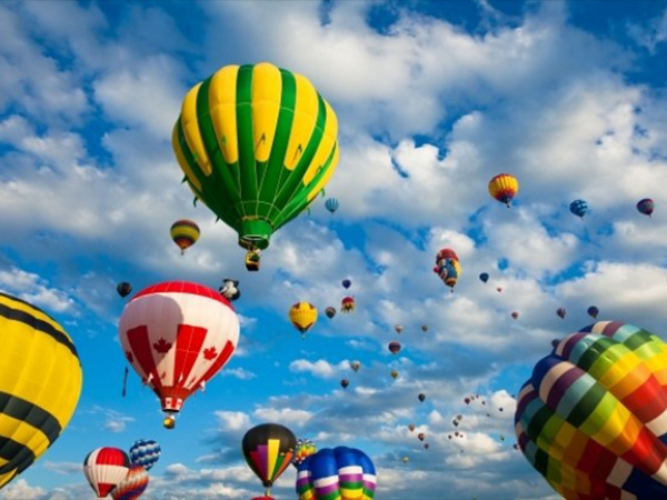 8. Go For A Hot Air Balloon Ride