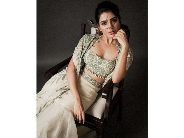 Samantha Akkineni’s Mother Of Pearl Skirt Set