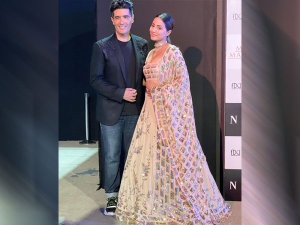 Hina Khan In Manish Malhotra’s Lehenga