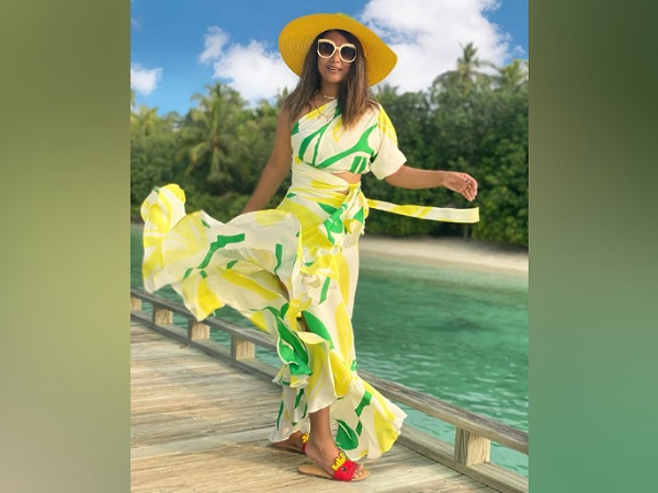 Hina Khan’s Colourful Co-ord Sets