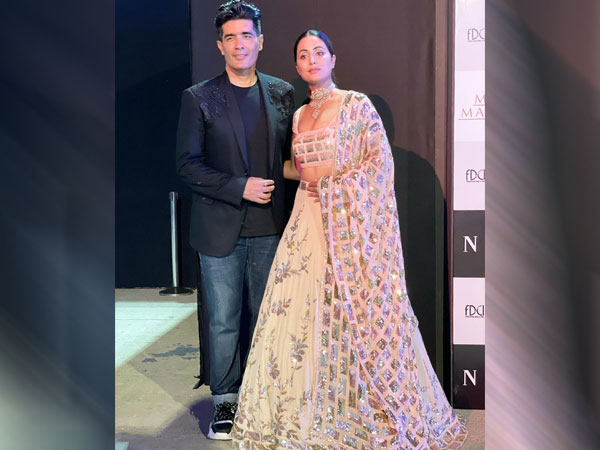 Hina Khan In Manish Malhotra’s Lehenga