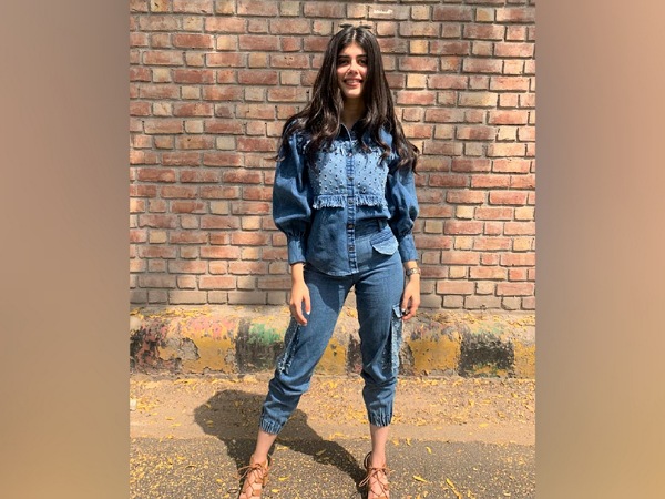 Sanjana Sanghi In Denim-on-Denim Attire