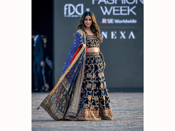 Hina Khan Ramp Walk