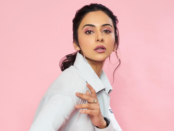 Rakul Preet Singh In A Shirt White Dress Rakul Preet Singh In A Shirt White Dress