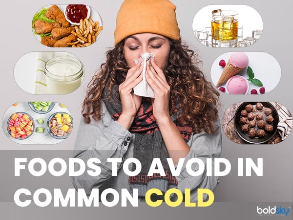 2. Foods To Avoid When You Have Common Cold