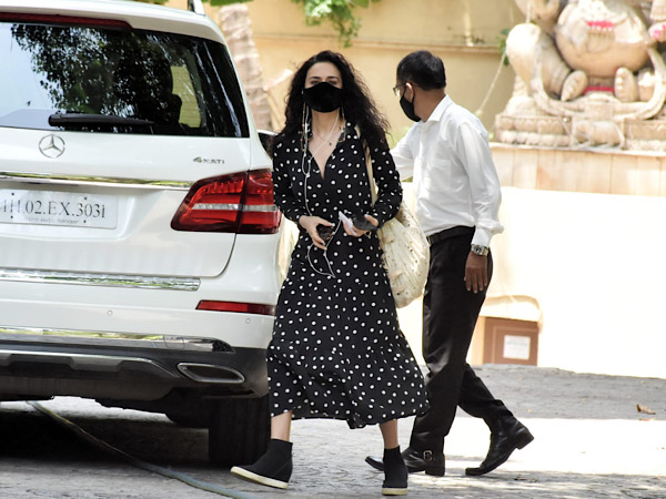 Preity Zinta In A Polka Dot Dress