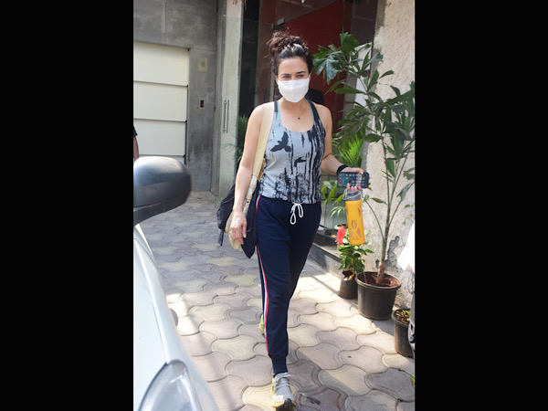 Preity Zinta In A Dyed Tee And Joggers