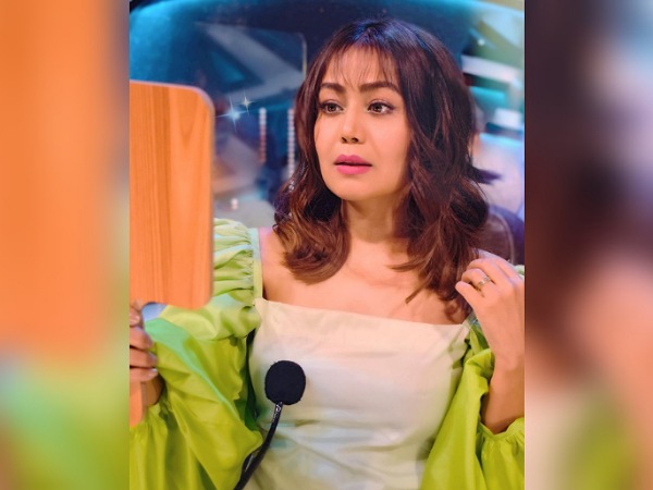 Neha Kakkar Exudes Style In Green Dress