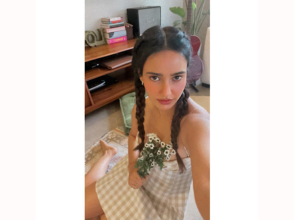 Neha Sharma’s Cute Two Braids