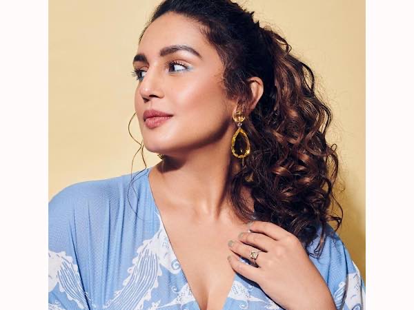 Huma Qureshis Blue Kohl Look