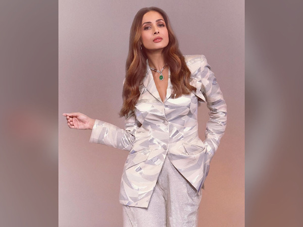Malaika Arora In A Sassy Pastel Pantsuit
