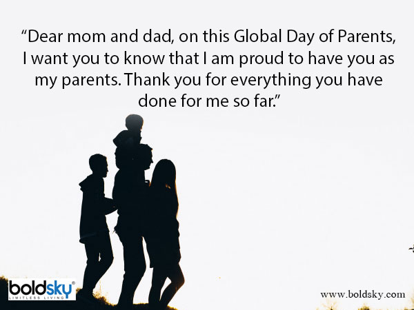 Quotes & Wishes On Global Day Of Parents Quotes & Wishes On Global Day Of Parents