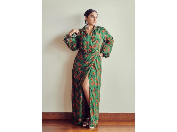 Vidya Balan In Floral Printed Outfits