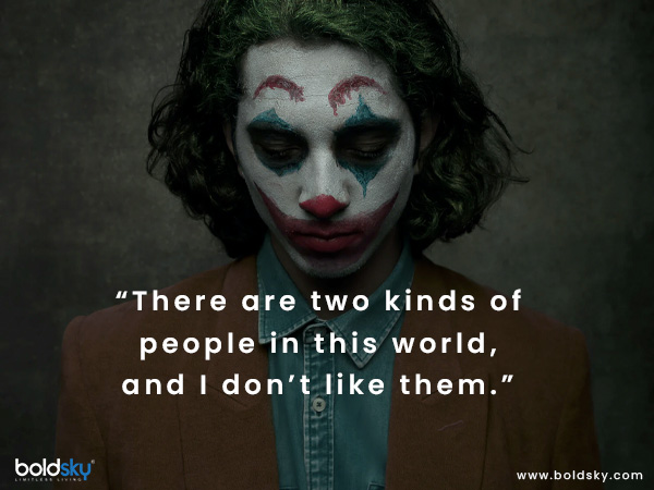 Joker Quotes About Life And Attitude