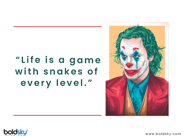Joker Quotes About Life And Attitude