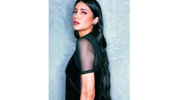 Shruti Haasans Eye-Soothing Pink Makeup