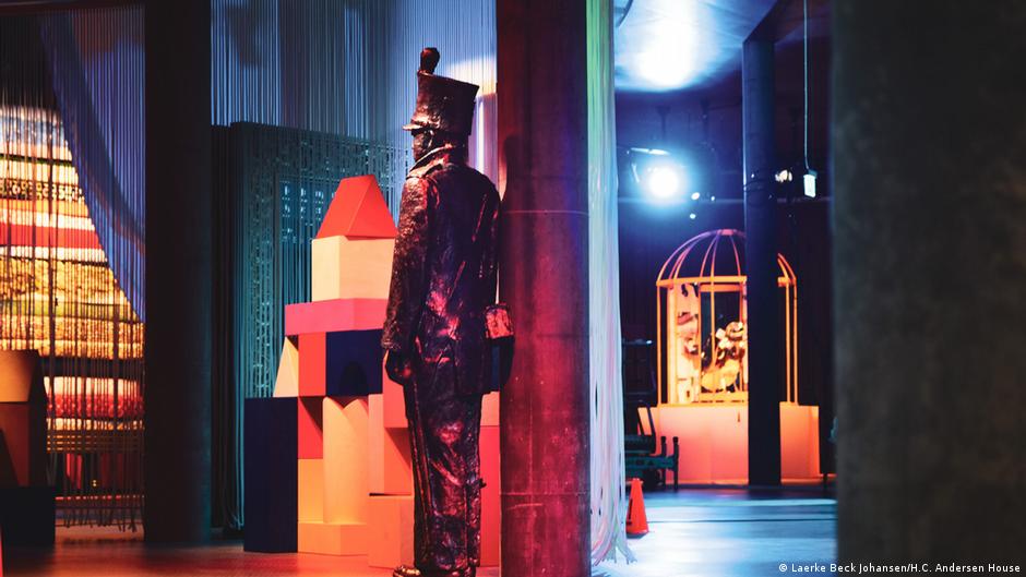 Indoors, characters from the writers beloved tales await visitors