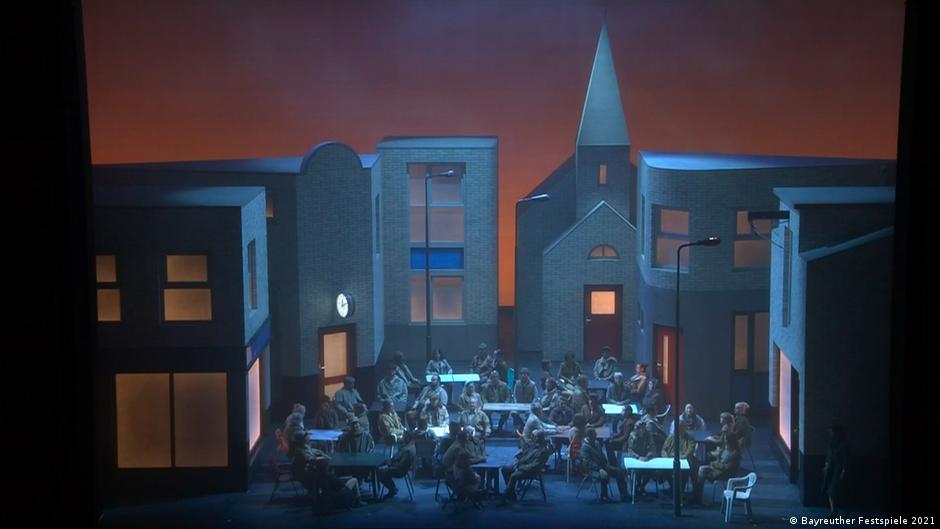 The dreary village, home of the Flying Dutchman