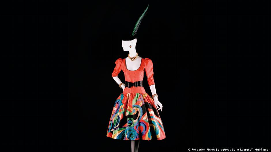 Marrying art and fashion: Saint Laurents work was influenced by Mondrian, Picasso and van Gogh