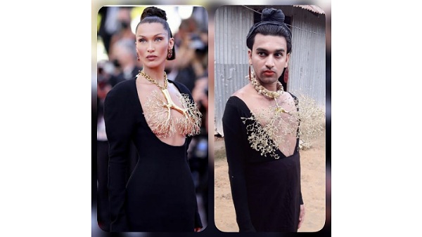 Neel Ranaut Bella Hadid Look