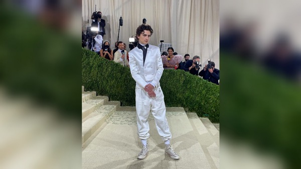Timothée Chalamet At Met Gala