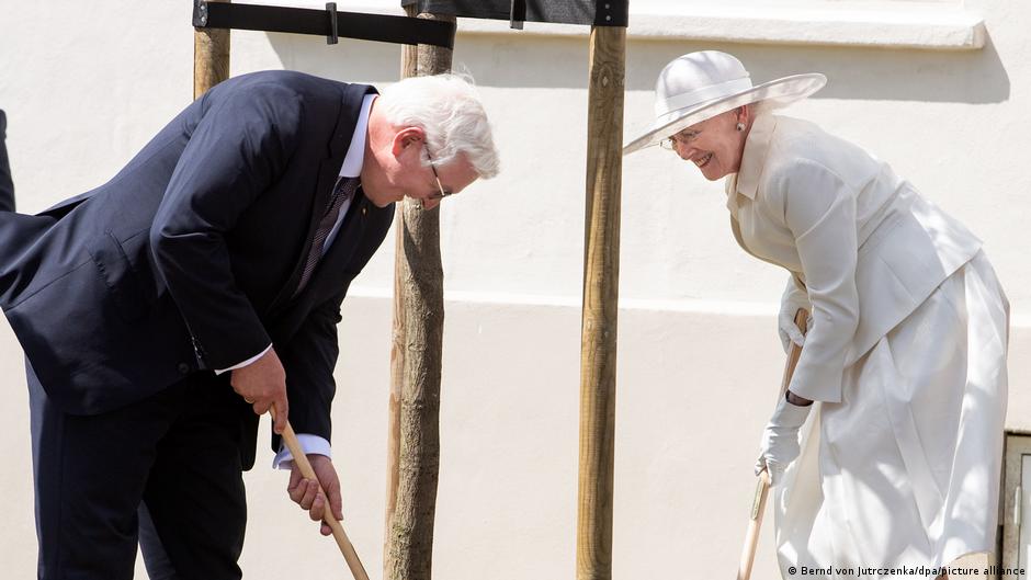 Queen Margrethe had a recent meeting in June 2021 with President Steinmeier to mark the 100th anniversary of the peaceful demarcation of the border between Germany and Denmark