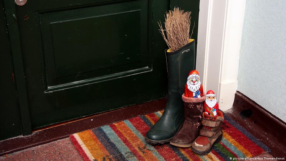 St. Nicholas cheer: this is what front-doors look like on the morning of December 6 across Germany