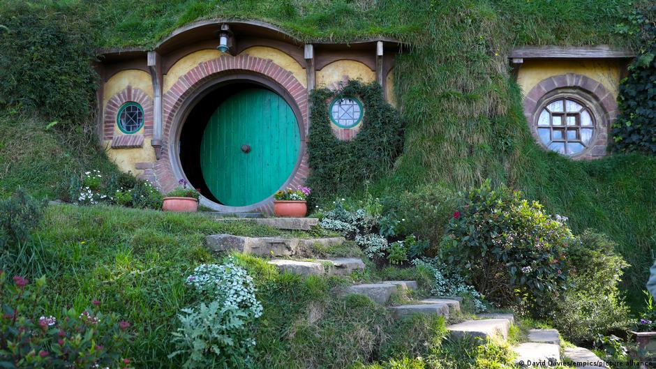 Bilbos home on the movie set of the Bilbos home on the movie set of the