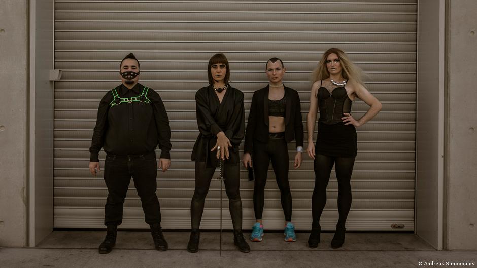 Queer performers from Athens performance art scene who appear in 