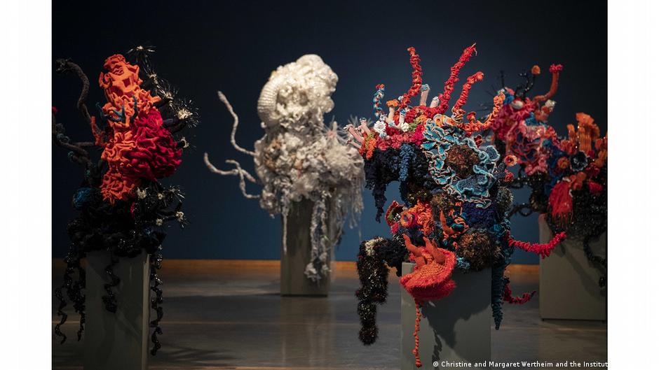 Crochet Coral Reef mixes handicrafts, environmentalism and feminism