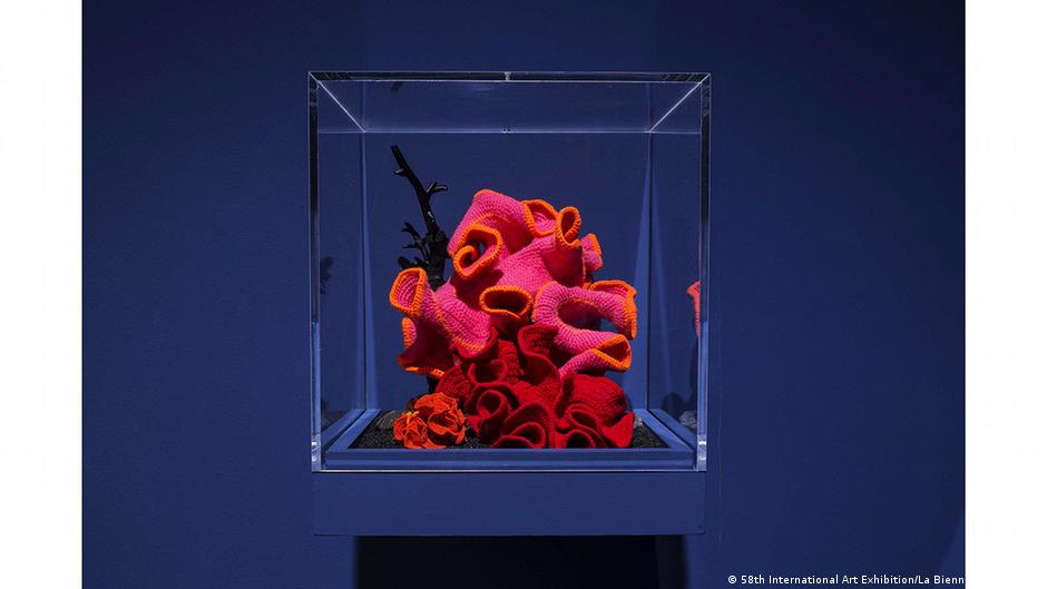 Crochet Coral Roof draws on the sisters professional background, as well as their love for handicrafts