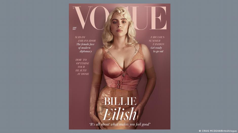 British Vogue gives Billie a makeover