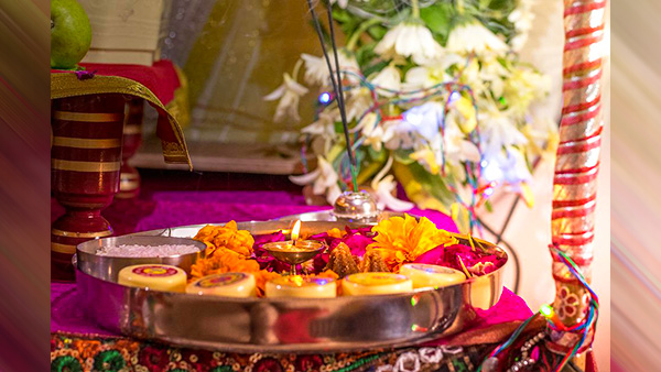 Satyanarayan Pooja In Telugu Weddings