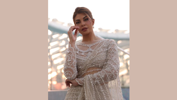 Jacqueline Fernandezs stunning saree