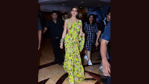 Jacqueline Fernandez Steals The Show In Yellow Saree 2