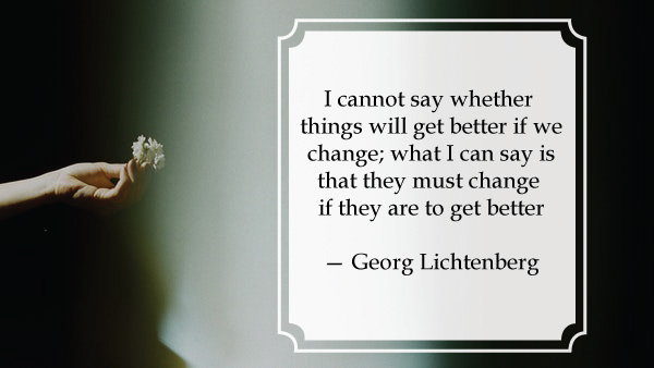 Quotes on Change Quotes on Change